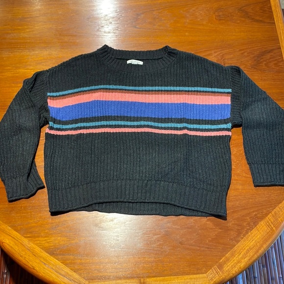 American Eagle Outfitters Sweaters - American Eagle cotton blend striped sweater Small